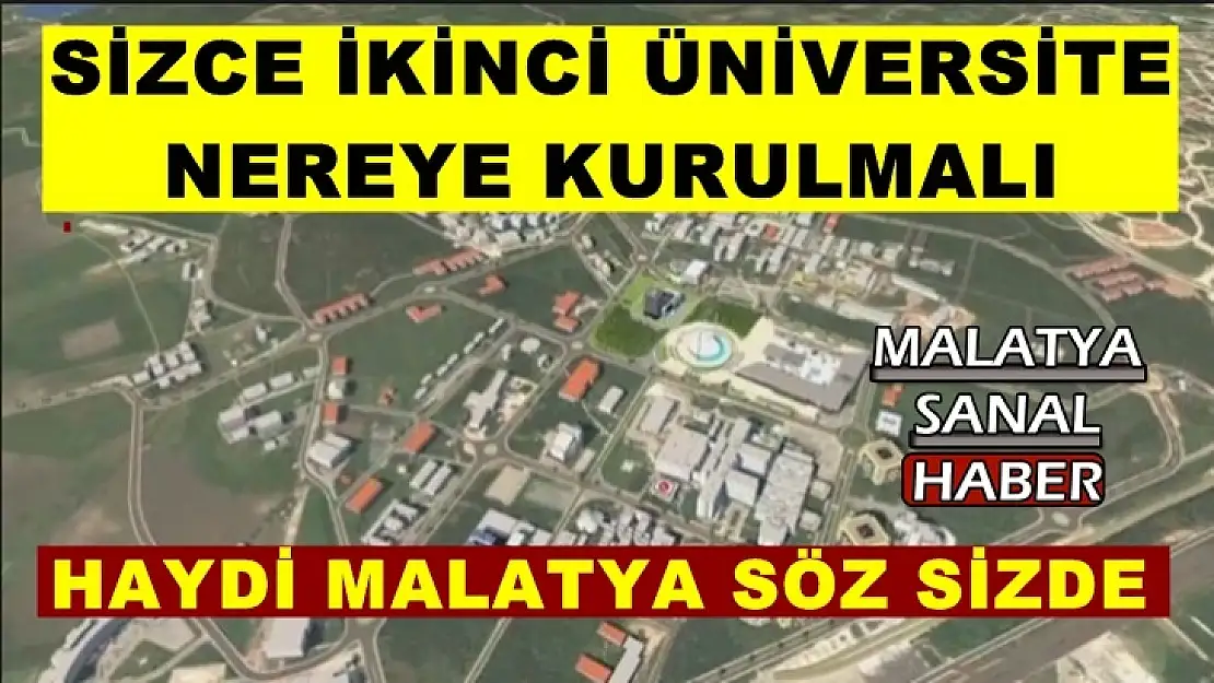 Sizce ikinci Üniversite Nereye kurulmalı