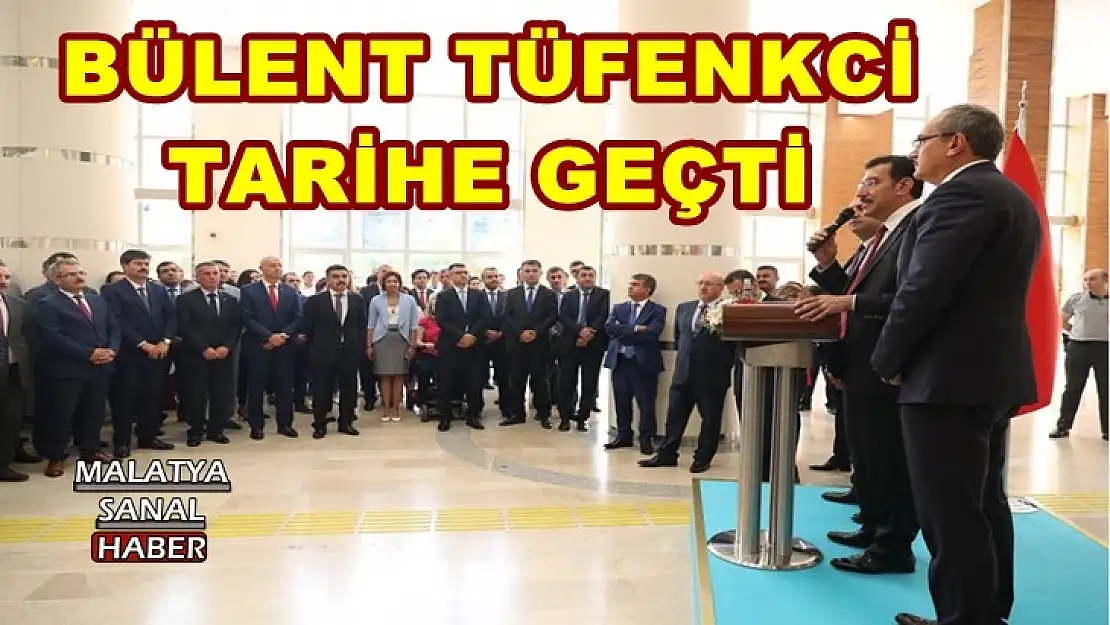 Bülent Tüfenkci tarihe geçti