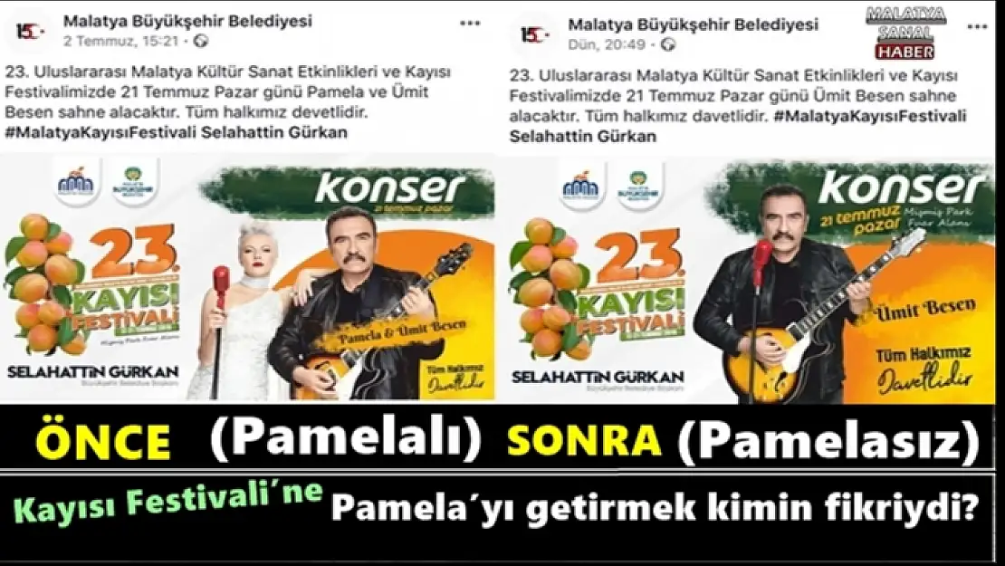 Kayısı Festivali´ne Pamela´yı getirmek kimin fikriydi?