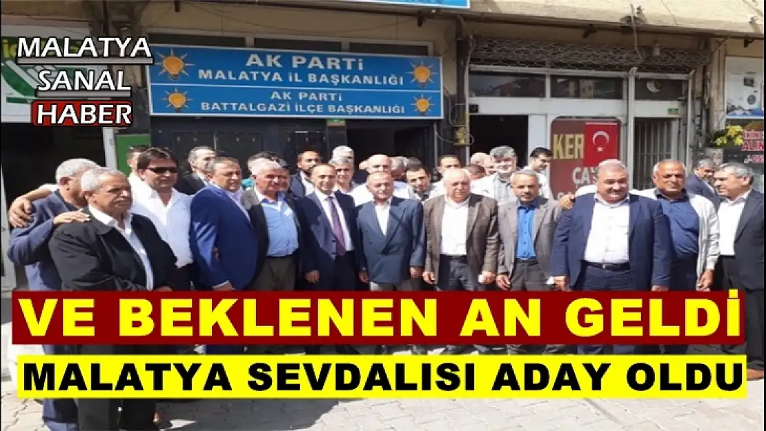 Hasan Adak aday oldu