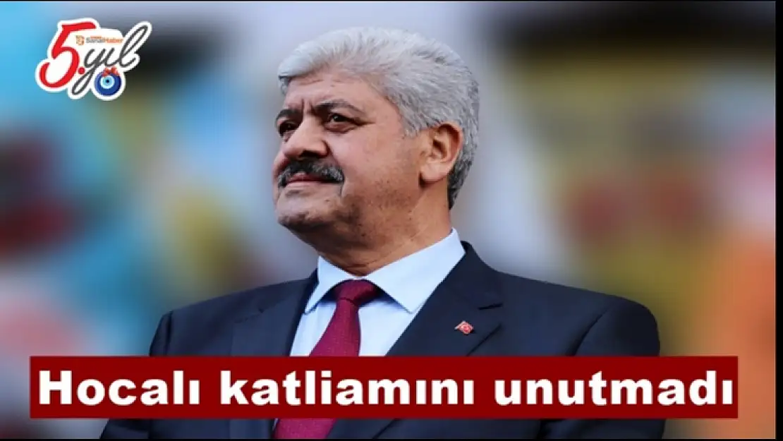 Hocalı katliamını unutmadı