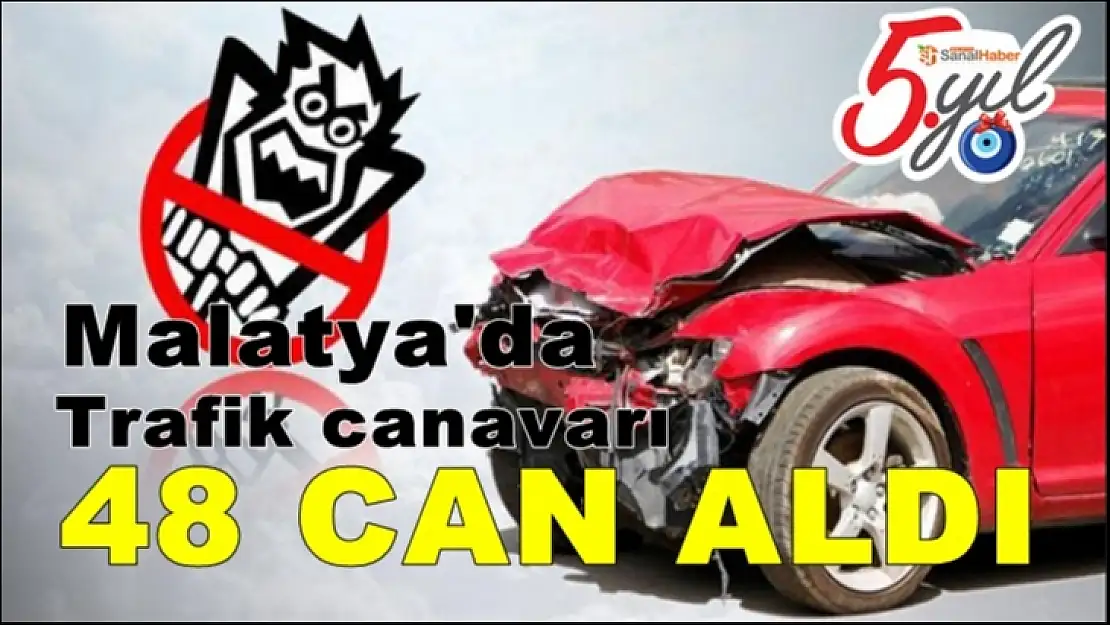 Malatya'da Trafik Canavarı 48 Can Aldı