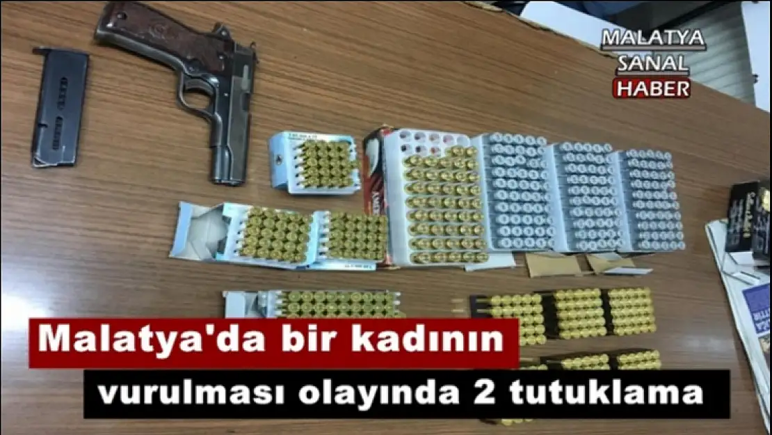 Malatya'da Kadının tüfekle vurulmasında 2 tutuklama