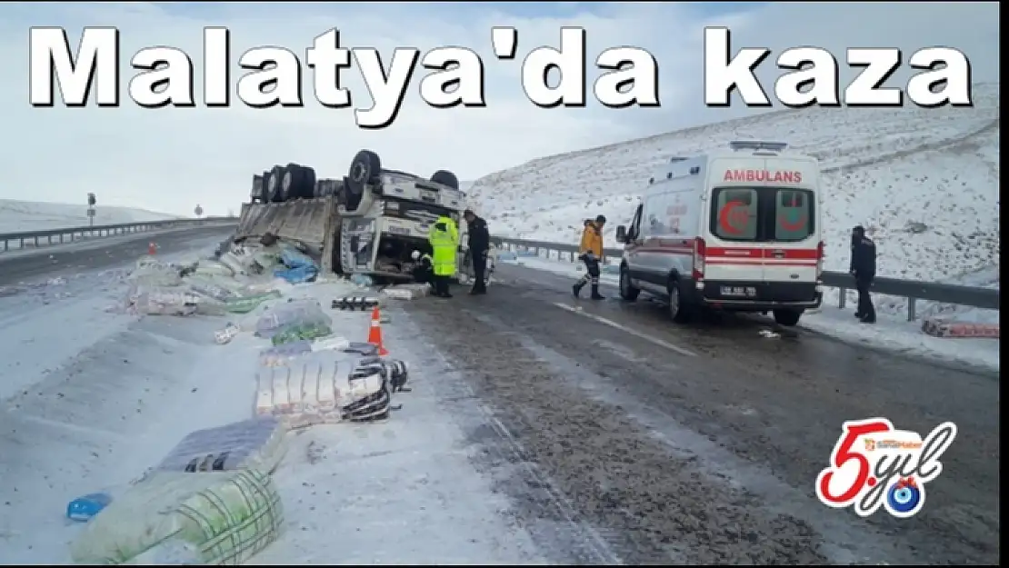 Malatya'da kaza