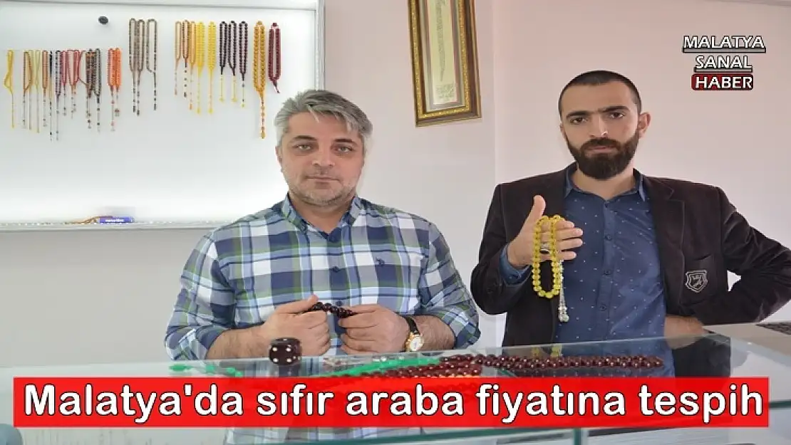 Malatya'da sıfır araba fiyatına tespih