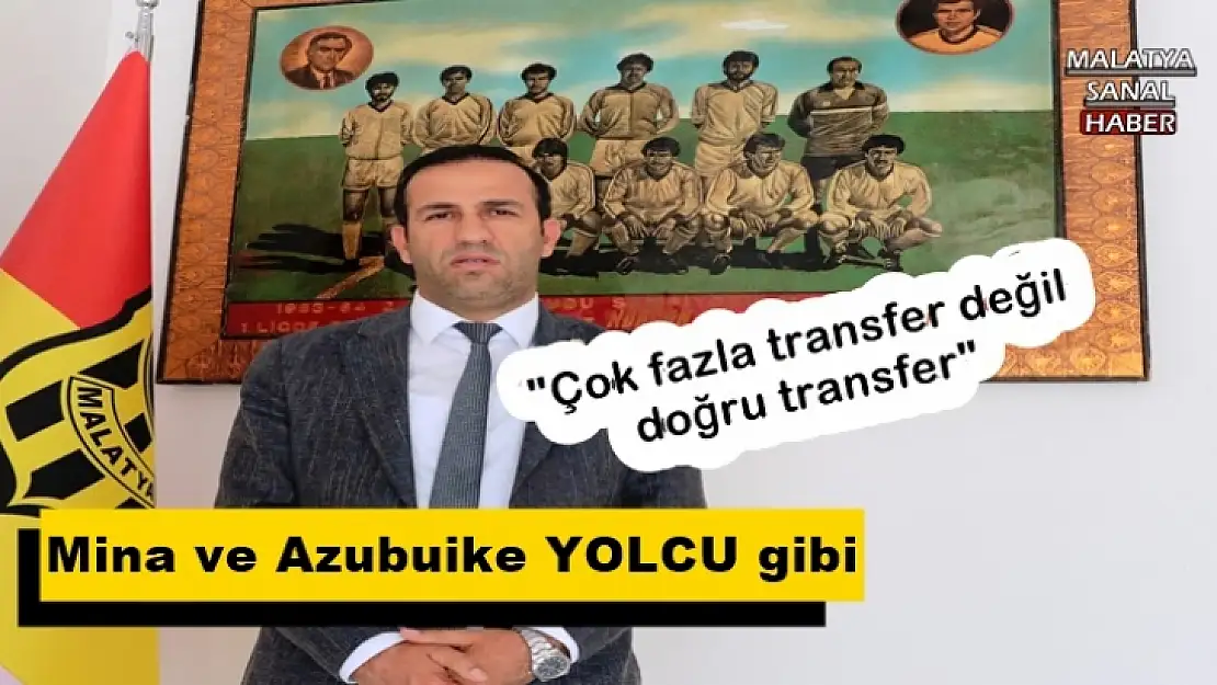 Mina ve Azubuike YOLCU gibi