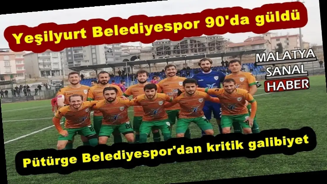 Yeşilyurt Belediyespor 90´da güldü