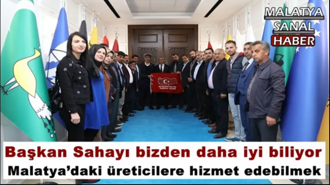 Amacımız Malatya´daki üreticilere hizmet edebilmek