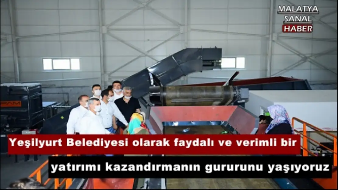 Faydalı ve verimli bir  yatırımı Yeşilyurt'da kazandırmanın gururunu yaşıyoruz