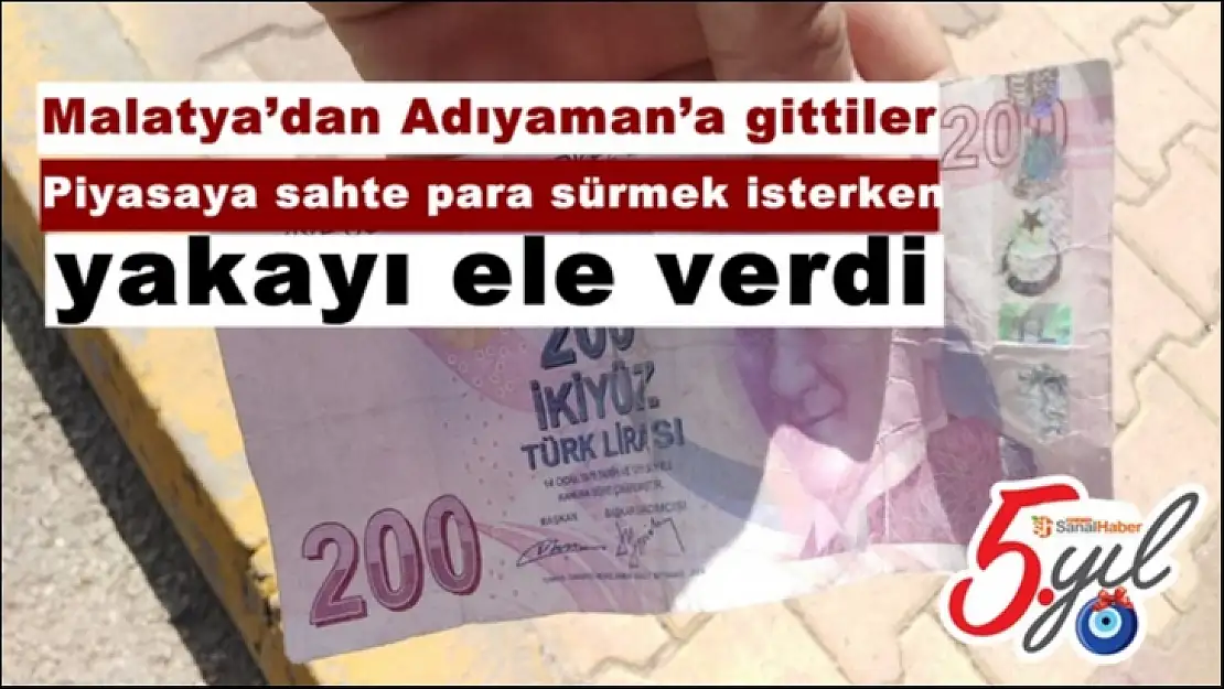 Malatya´dan Adıyaman´a gittiler  yakayı ele verdi