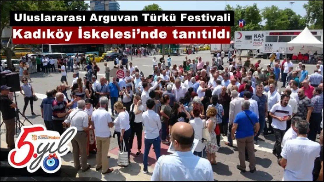 Uluslararası Arguvan Türkü Festivali Kadıköy İskelesi´nde tanıtıldı