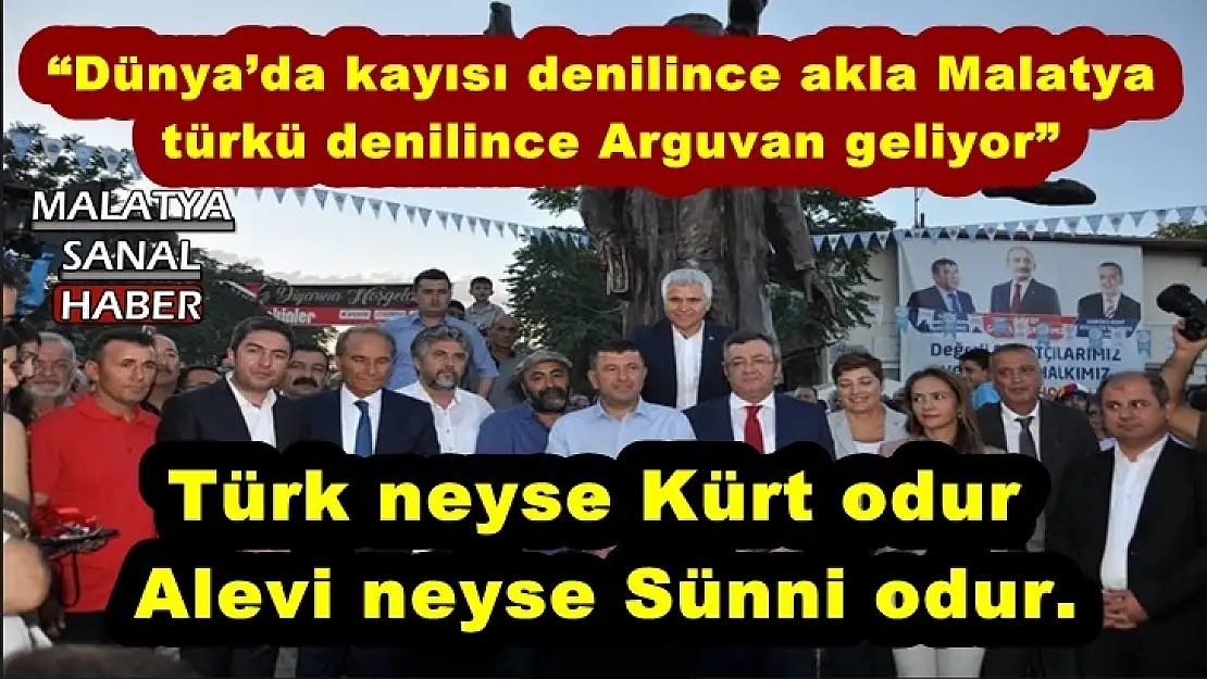 Dünya´da kayısı denilince akla Malatya türkü denilince Arguvan geliyor