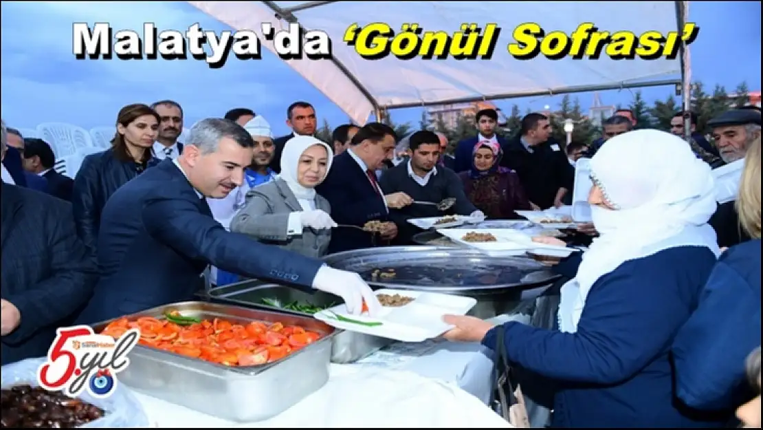 Malatya'da Gönül Sofrası