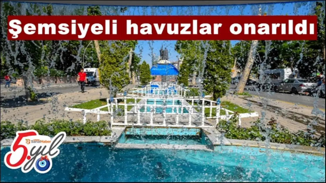 Malatya'da Şemsiyeli havuzlar onarıldı