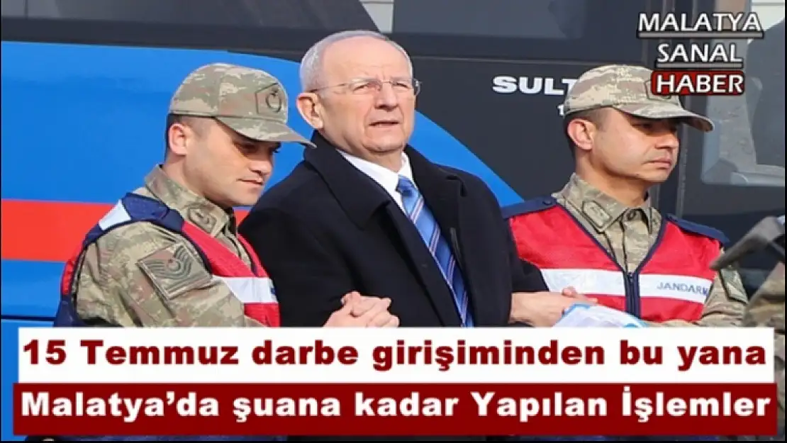 15 Temmuz darbe girişiminden bu yana 3 bin 521 kişi hakkında işlem yapıldı