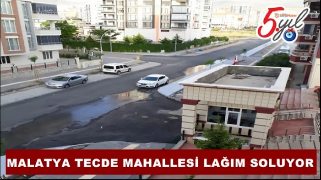 Malatya Tecde Mahallesi Lağım Soluyor