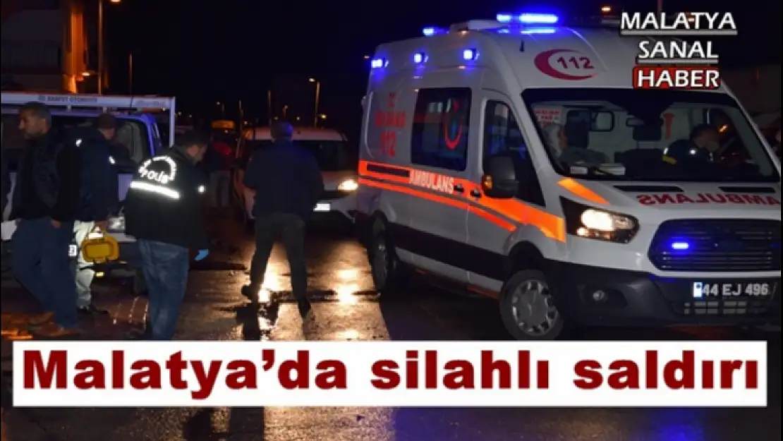 Malatya´da silahlı saldırı