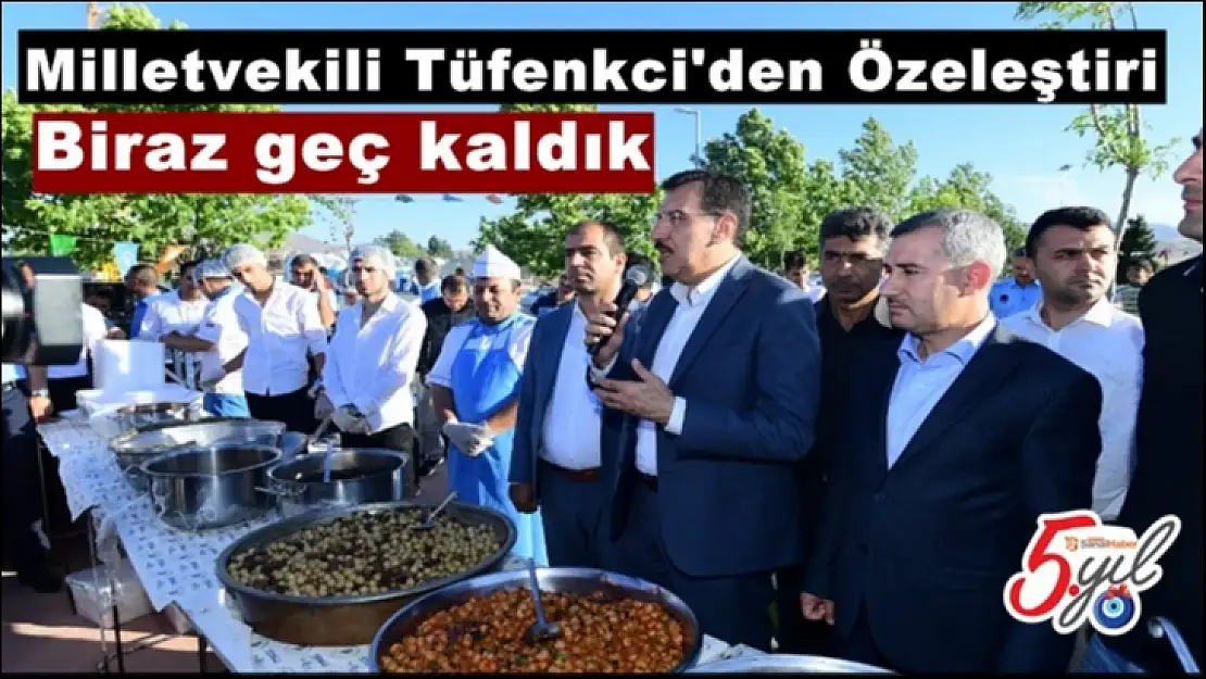 Milletvekili Tüfenkci'den Özeleştiri