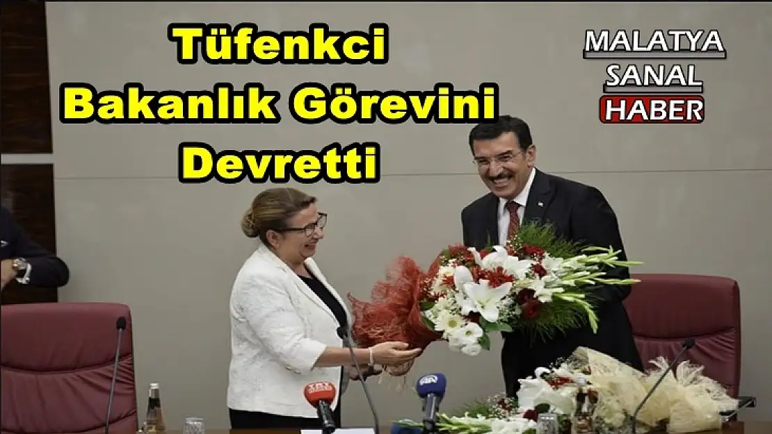Tüfenkci Bakanlık Görevini Devretti