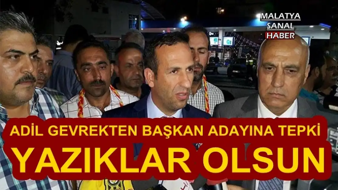 Adil Gevrek 'Dönüp kendi geçmişlerine baksınlar'