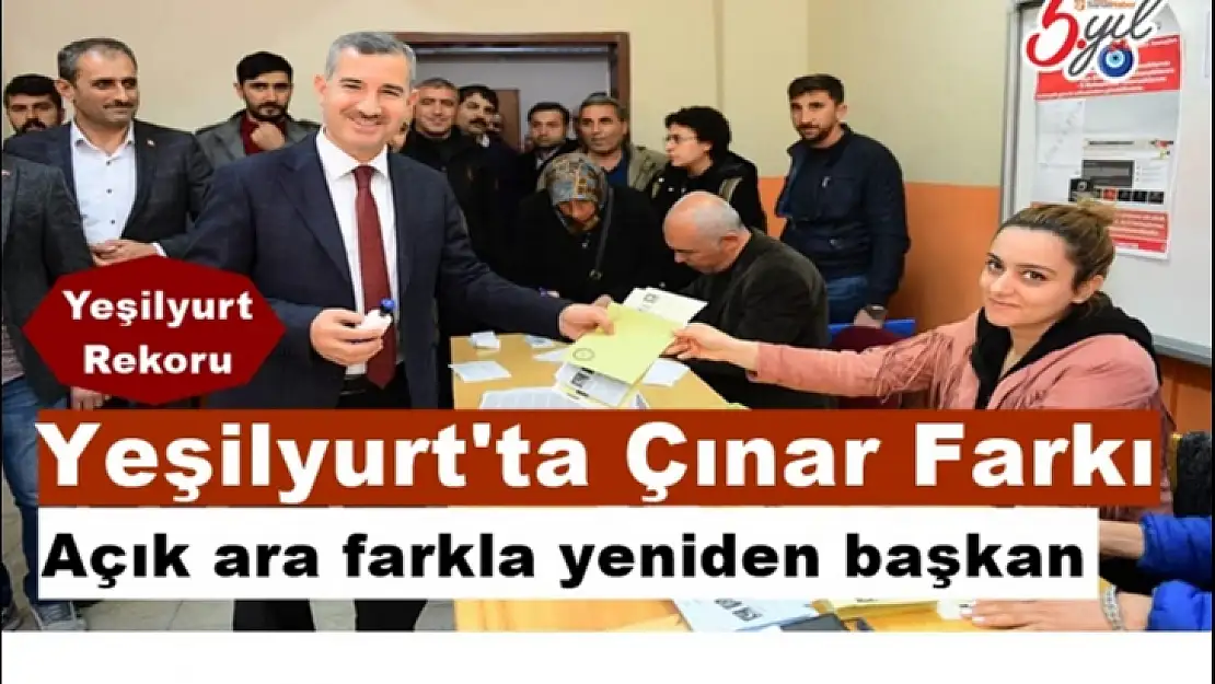 Yeşilyurt'ta Çınar Farkı