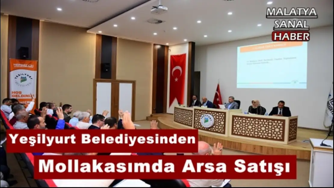 Yeşilyurt Belediyesinden Mollakasımda Arsa Satışı