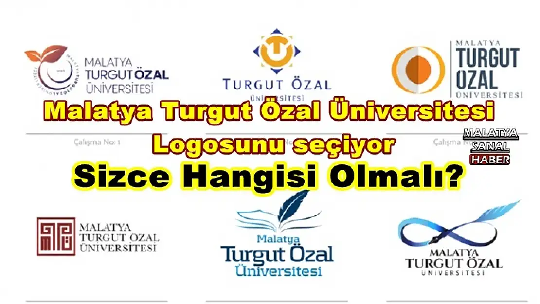 Malatya Turgut Özal Üniversitesi logosunu seçiyor