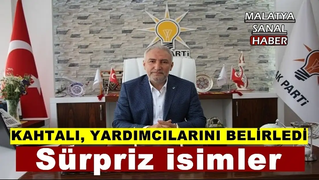Hakan Kahtalı, yardımcılarını belirledi