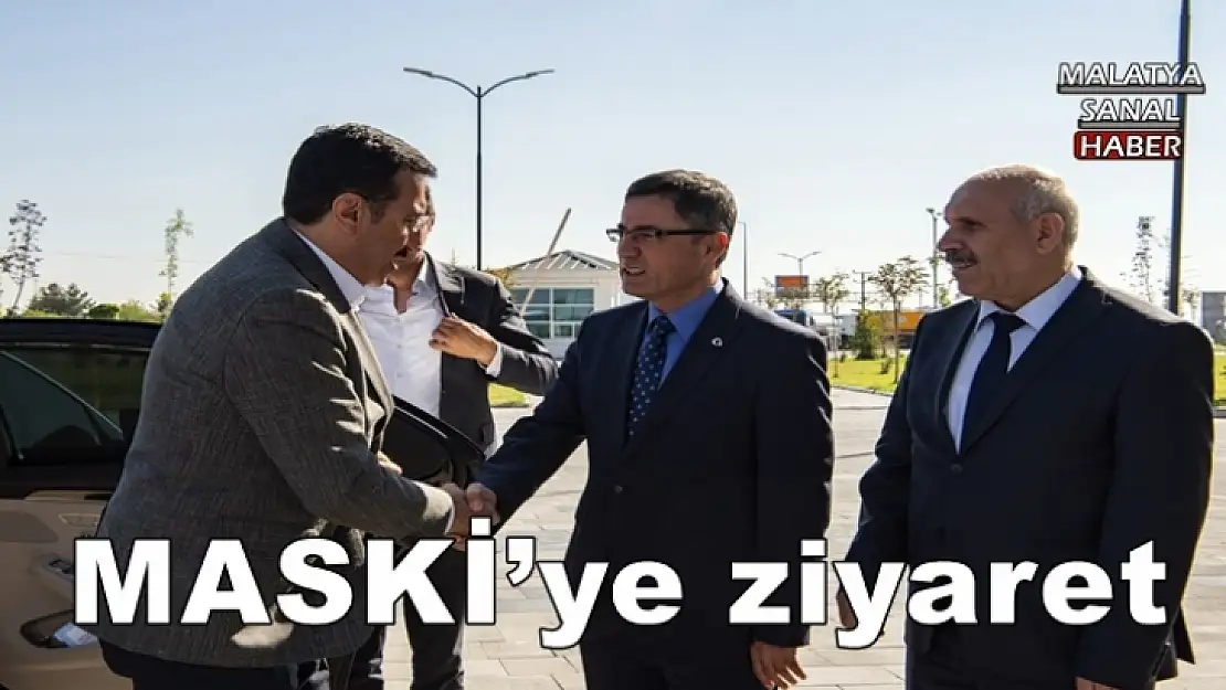 MASKİ´ye ziyaret