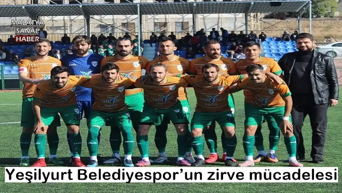 Yeşilyurt Belediyespor´un zirve mücadelesi