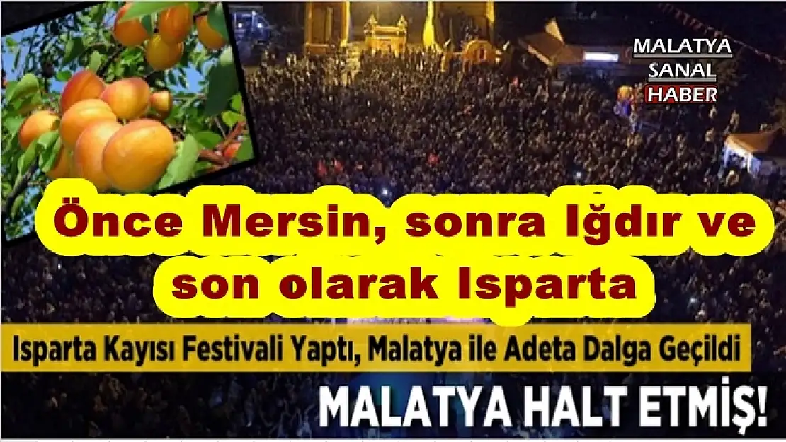 Ne oldu bu bizim Kayısı fuarına