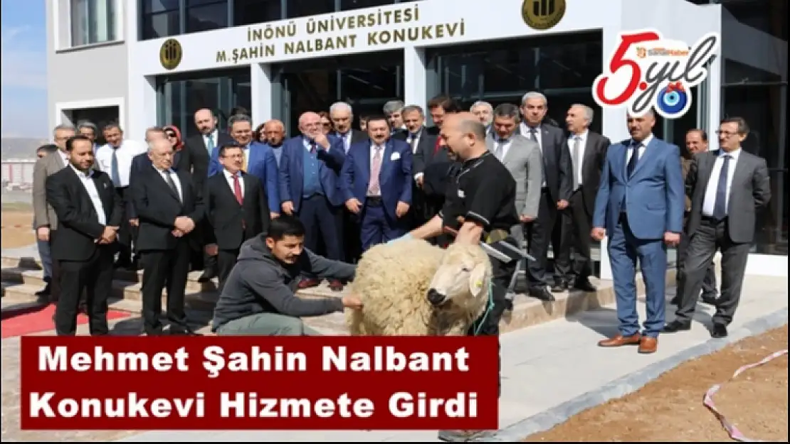 Mehmet Şahin Nalbant Konukevi hizmete girdi