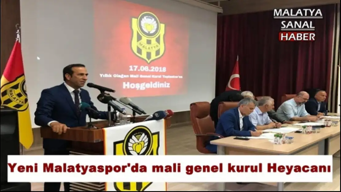Evkur Yeni Malatyaspor´da olağan mali genel kurul