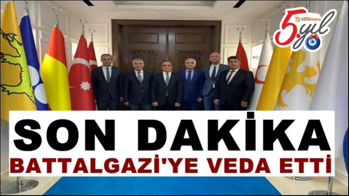 Battalgazi'ye Veda Etti