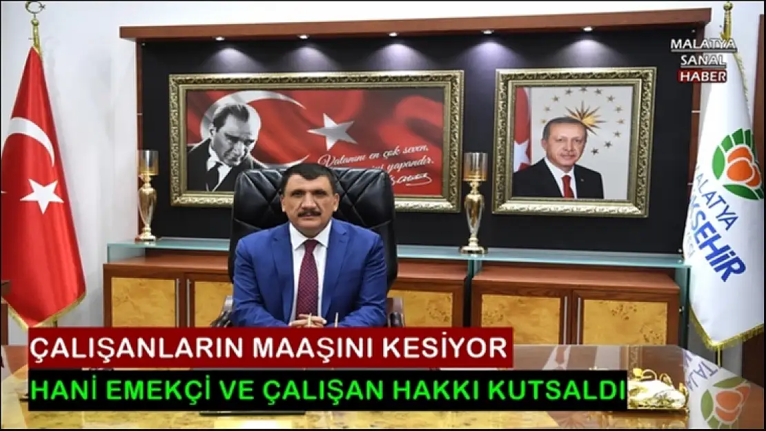 Çalışanların maaşını kesiyor