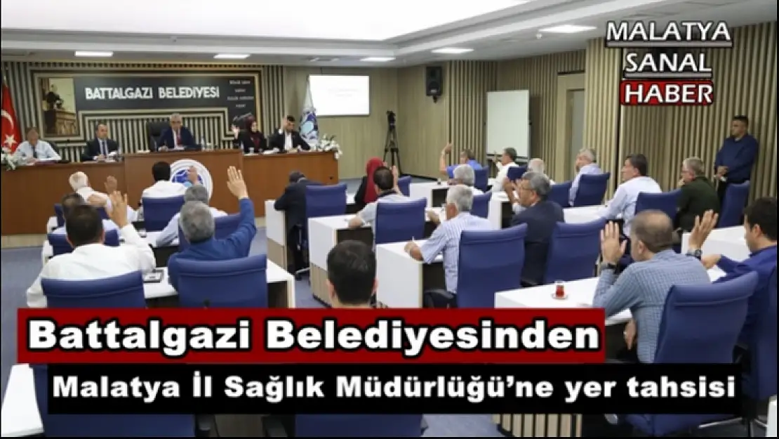 Battalgazi Belediyesinden Malatya İl Sağlık Müdürlüğü´ne yer tahsisi