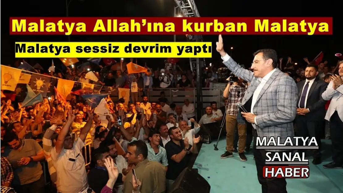 Bakan Tüfenkci Malatya sessiz devrim yaptı