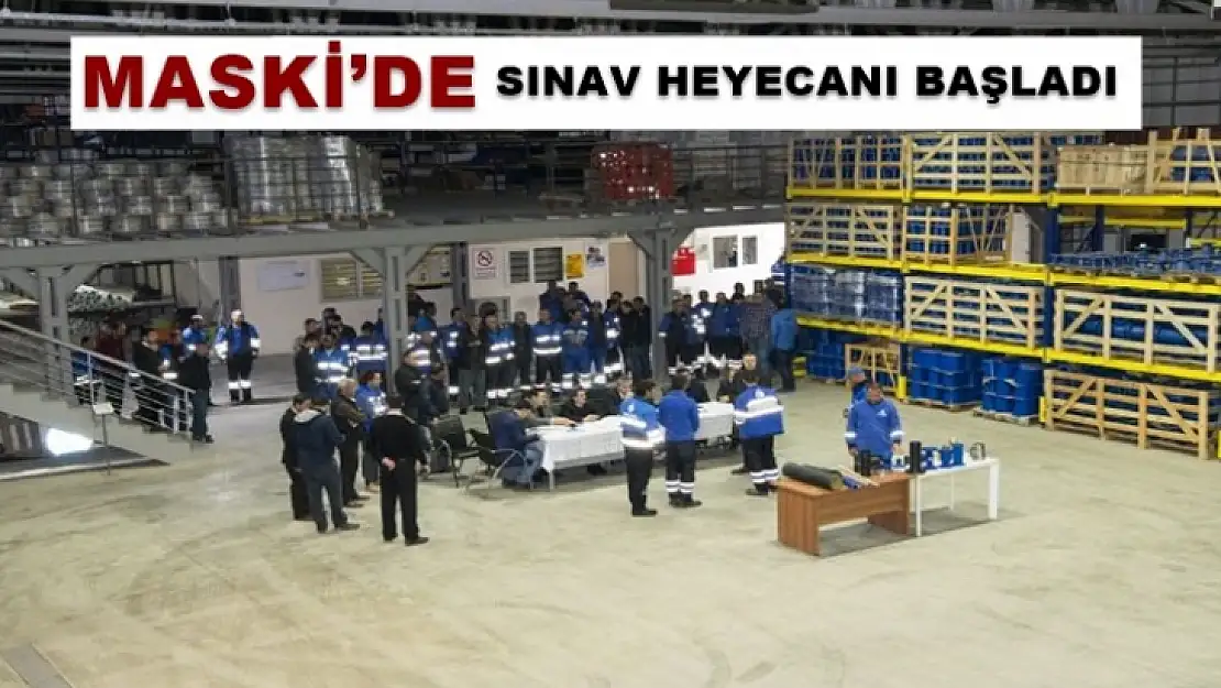 Maski'de Sınav Heyecanı Başladı