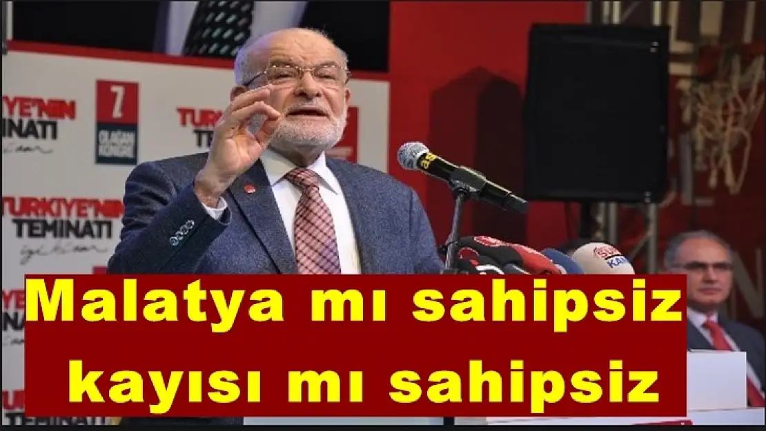 Malatya mı sahipsiz, kayısı mı sahipsiz