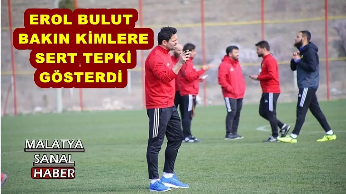 E.Yeni Malatyaspor´da Erol Bulut eleştirilere yanıt verdi