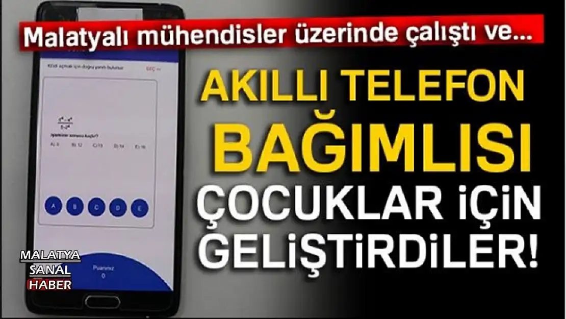 Malatyalı mühendisler üzerinde çalıştı ve...