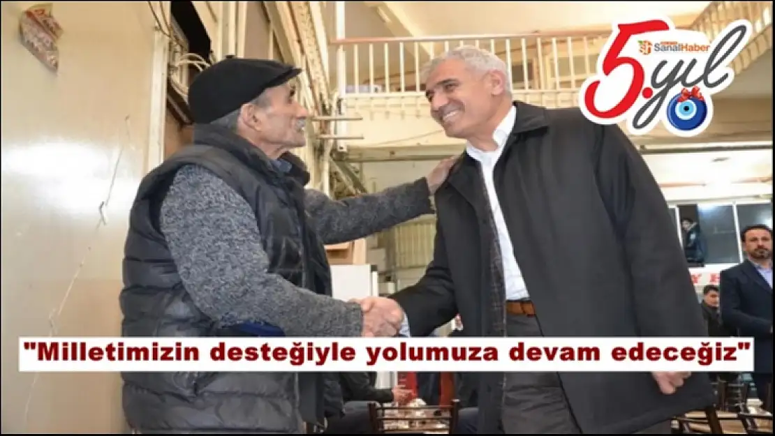 '''Milletimizin desteğiyle yolumuza devam edeceğiz'''