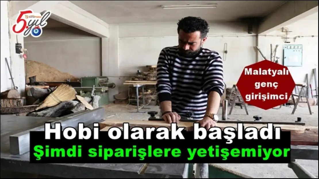 Hobi olarak başladı, şimdi siparişlere yetişemiyor