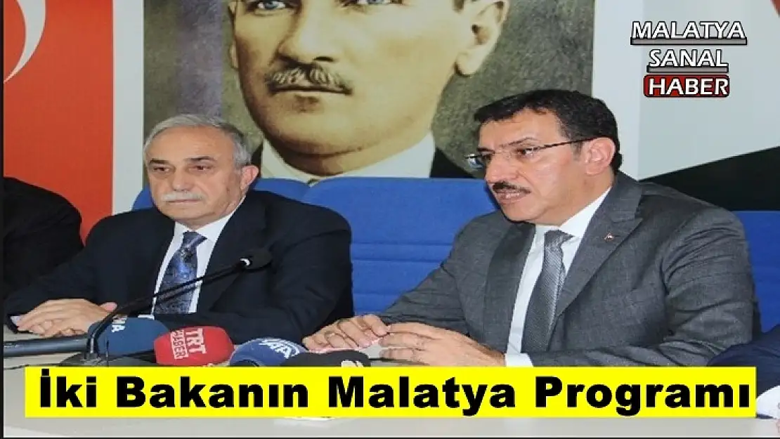 İki Bakanın Malatya Programı Yoğun