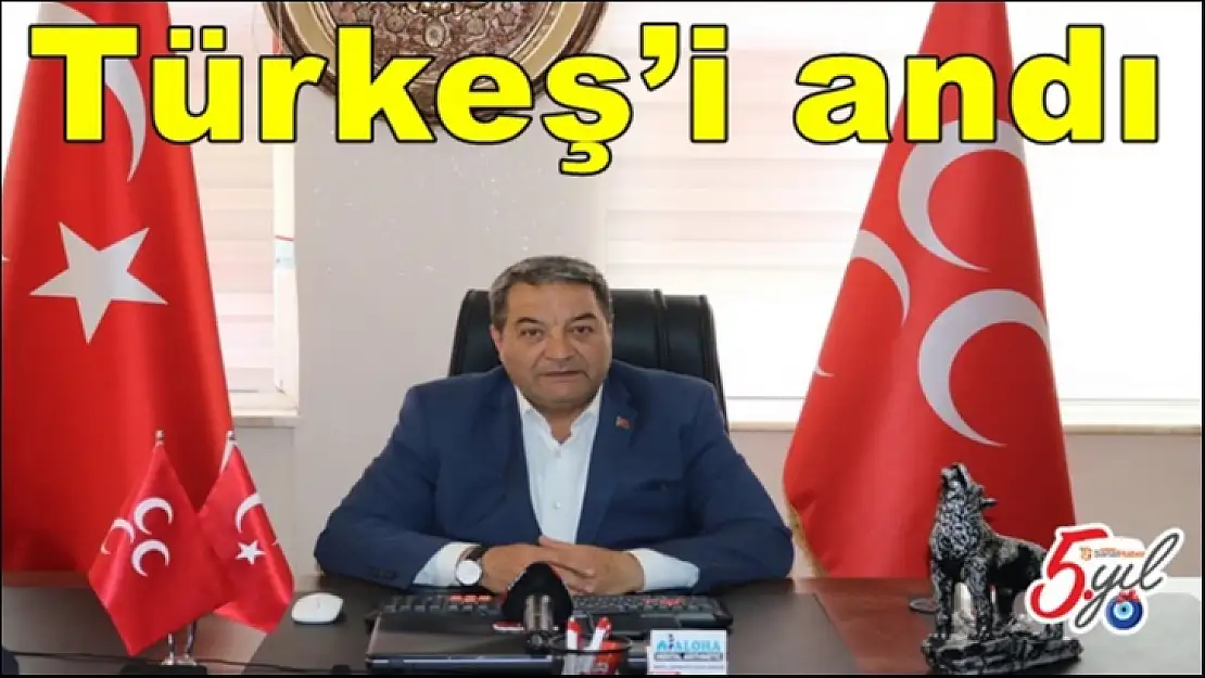 Türkeş´i andı