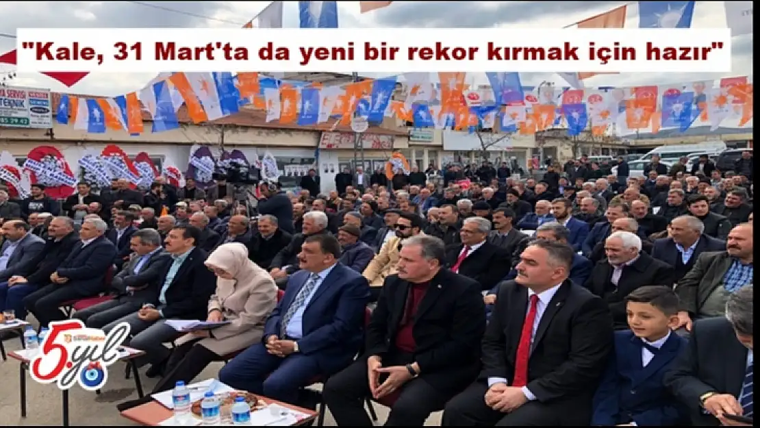 Kale, 31 Mart'ta da yeni bir rekor kırmak için hazır