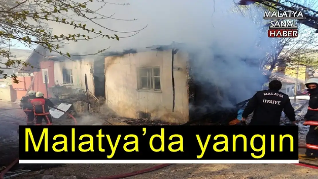 Malatya´da yangın