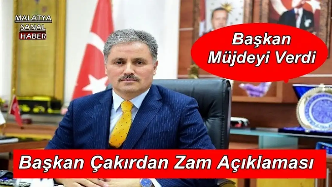 Başkan Çakırdan Su ve Ulaşım Zammı İle Alakalı Açıklama