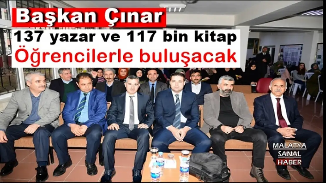 137 yazar ve 117 bin kitap öğrencilerle buluşacak