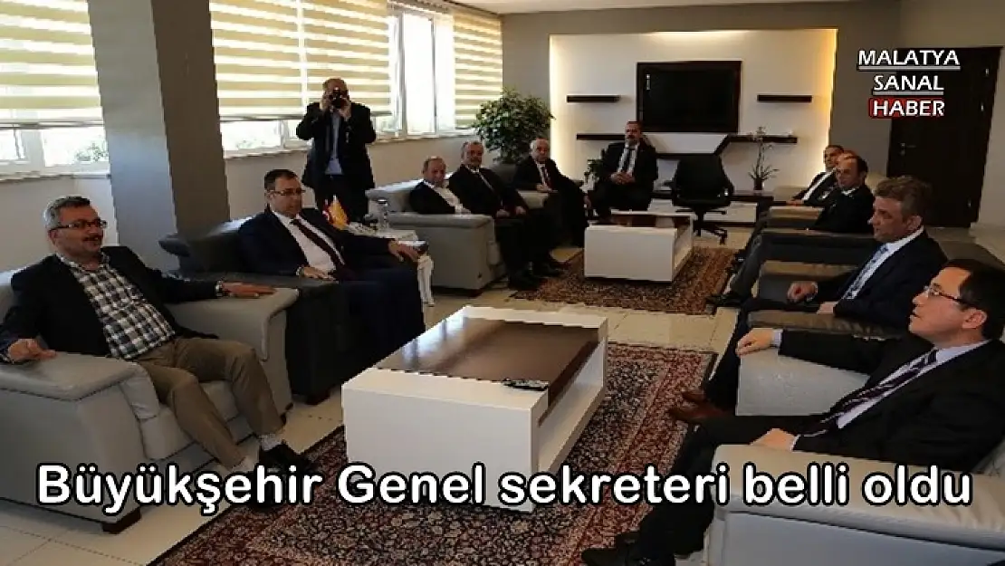Büyükşehir Genel sekreteri belli oldu